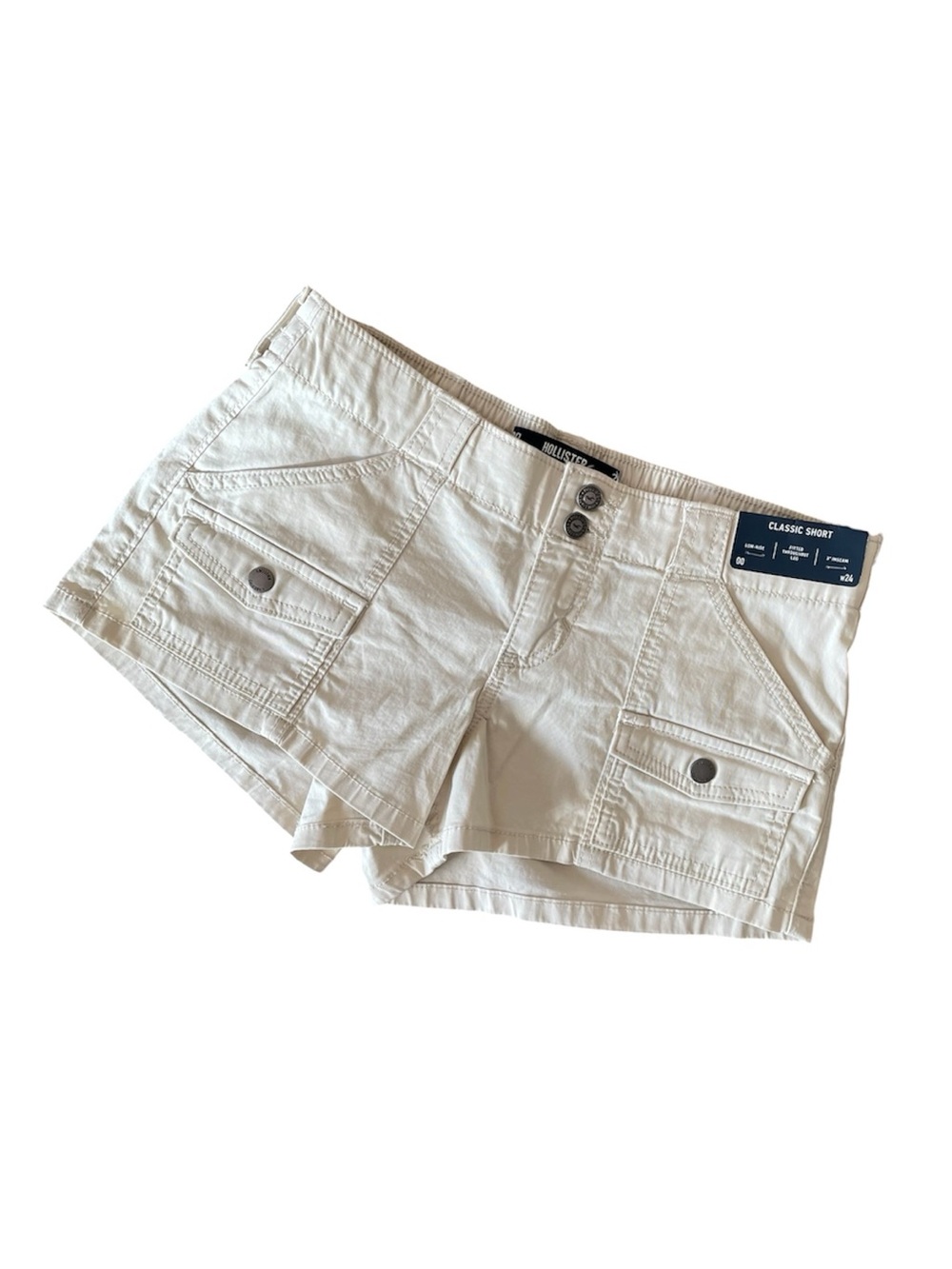 Hollister Low-Rise Cargo Shorts